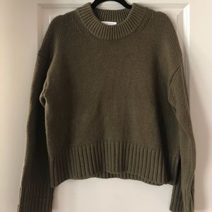 Everlane Wool-Cashmere Crew Sweater
